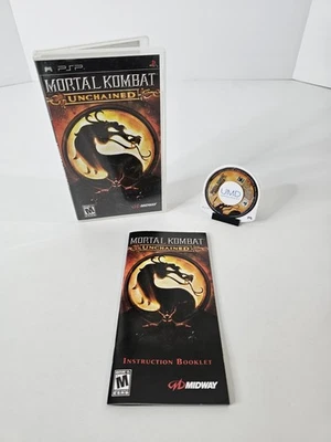 Mortal Kombat: Unchained (Sony PSP) Completo En Caja - Probado - Excelente Estado Foto 1 de 4