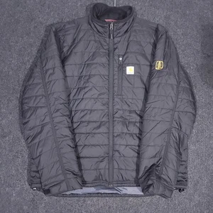 Carhartt Gilliam Puffer Jacket Mens XL Black Full Zip Rain Defender Quilted - Picture 1 of 21