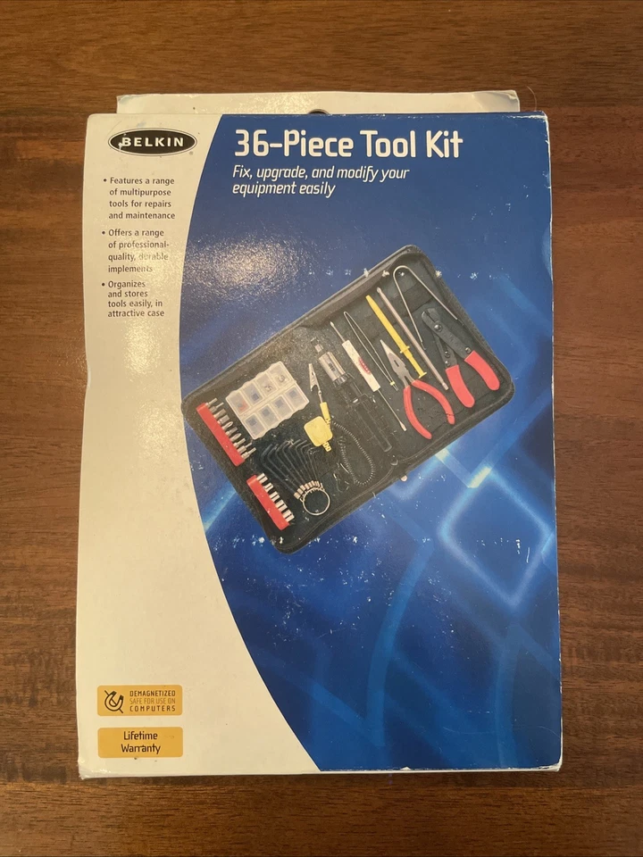 Belkin 36 Piece Computer Tool Kit New - Image 1 of 4