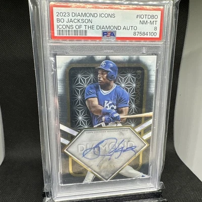 2023 Topps Diamond Icons - Icons of the Diamond Autographs Bo Jackson /25 - Image 1 of 2