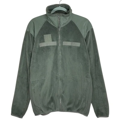 US Military Gen III Fleece Jacket Mens Medium X-Long Army Cold Weather Green USA - Image 1 of 4