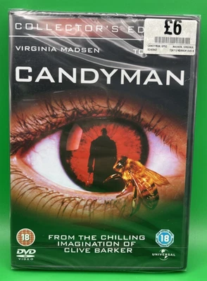 Candyman (DVD) Gilbert Lewis Theodore Raimi DeJuan Guy Ria Pavia (UK IMPORT) - Image 1 of 2