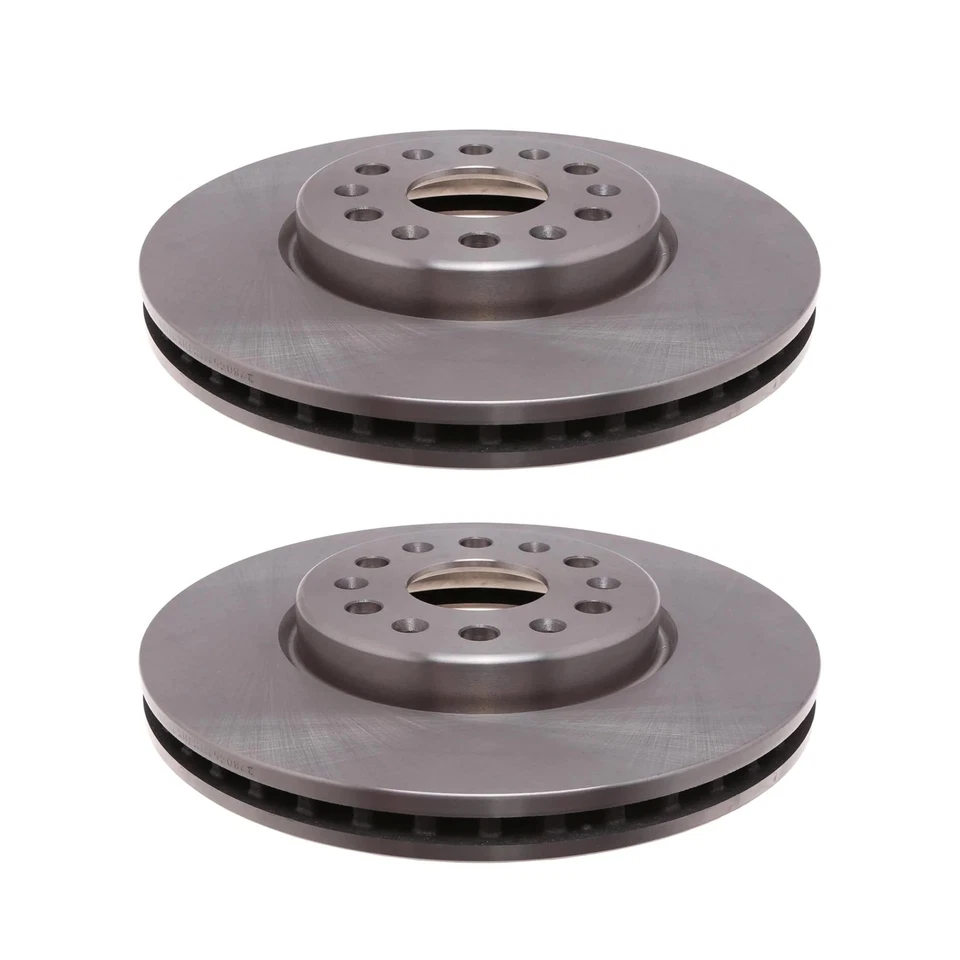 Juego de 2 rotores de freno de disco delanteros ACDelco 18A82061A para Chevrolet, GMC, Buick Foto 1 de 1