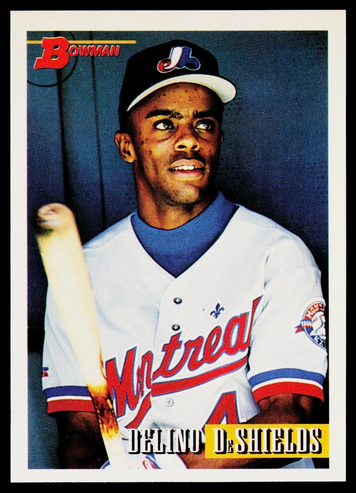 1993 Bowman #424 Delino DeShields - ExMt+ - Image 1 of 2
