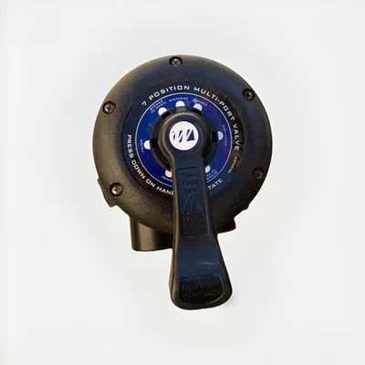 Waterway Plastics WVS003B Swimming Pool Sand Filter Multiport Valve Split Nut St - Image 1 of 4