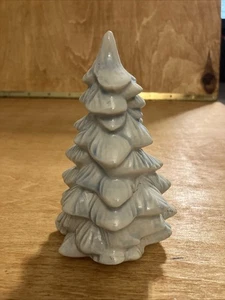 Árbol de Navidad de cerámica - azul blanco - 6 pulgadas - Imagen 1 de 3