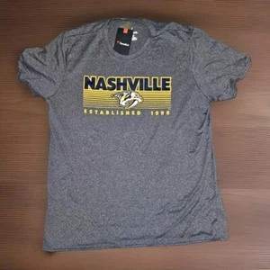 NEW NASHVILLE PREDATORS HOCKEY SHIRT SIZE XL BLUE TSHIRT - Picture 1 of 7