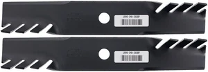2 USA Mower Blades® Commercial Toothed for Encore® 363046, 363291 36" 52" Deck - Picture 1 of 7