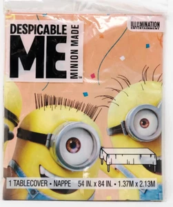 1 ct Despicable Me Minion Made Table Cover NEW - Picture 1 of 2
