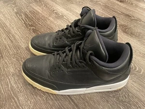 AIR JORDAN 3 RETRO CYBER MONDAY 136064-020 III BLACK WHITE 2016 Men Sz 15 - Picture 1 of 9