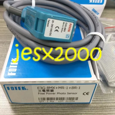 1pcs New FOTEK E3G-8MX photoelectric sensor - Image 1 of 4
