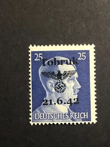 Germany WWII propaganda overprint (TOBRUK) 25 Rpf. MNH  /s1 #125 - Picture 1 of 2