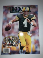 Beckett Football Card Monthly: January 1996 Issue #70 - Quarterback Brett Favre