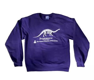 Stranger Things Purple Science Museum of Minnesota "Thunder Lizard" Uomo Small - Foto 1 di 6