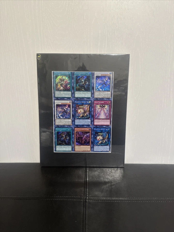 Phantom Nightmare 1st Edition Secret Rare Uncut Sheet 2 - Yugioh Konami Official - Image 1 of 1