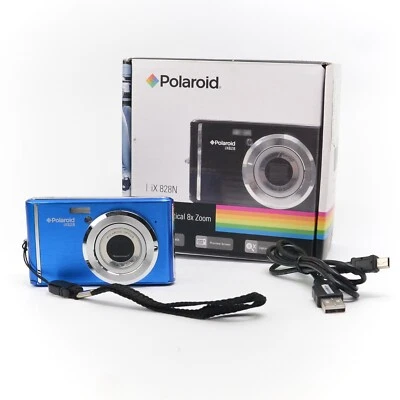 Polaroid Digital Camera iX828 20.0MP Blue In Box - NO BATTERY - Image 1 of 4