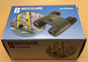 BINOCULARS 4X30mm. Black New In Box. Model # 310-1 - Picture 1 of 4