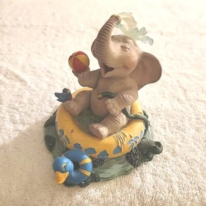 Hamilton Collection 1996 Tom Newson Peanut Pals Figurine Having a Ball - Picture 1 of 4