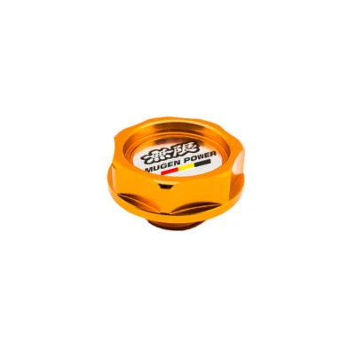1Pcs Mugen Power Oil Filler Cap Car Fuel Tank Cover Golden For Fit Civic Accord - Image 1 of 4