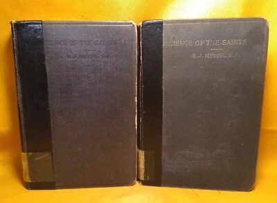 R.J Meyer The Science of the Saints 2 volumes ex-library repair to spine, hinges - Image 1 of 4