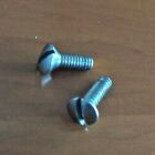 2x IKEA SLOTTED HEAD SCREW 14MM x 4MM GOLD COLOR