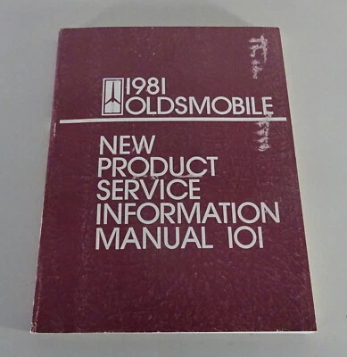 Officina Manuale Informazioni Oldsmobile Omega / Delta 88 Ecc. Da 1981 - Immagine 1 di 4