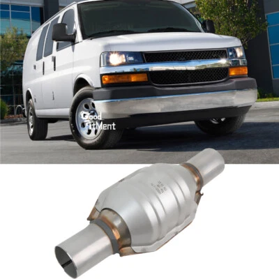 For Chevrolet Express 1500 2500 3500 1PC 2" Inlet/Outlet Catalytic Converter EPA - Image 1 of 4