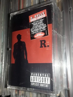 R KELLY 2 CASSETTE R 1996 USA EDITION PA HYPE STICKER STILL SEALED RNB HIP HOP - Image 1 of 4
