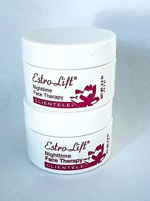 Terapia facial nocturna Estro Lift cada envase .5 oz x 2 envases = 1 oz Foto 1 de 2