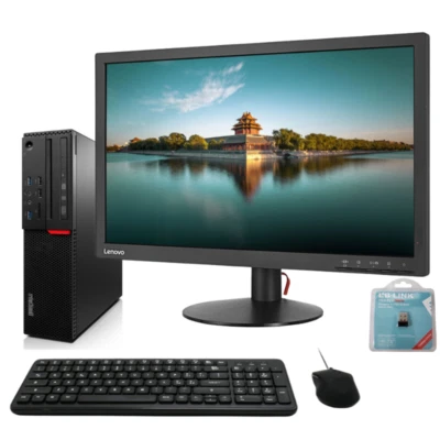 Postazione PC Ricondizionato Intel i5-6a Gen DDR4 + Monitor 17"-24" Incluso - Image 1 of 4