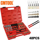 48PCS Thread Repair Tool Set Thread Chasers Thread Restorer Kit