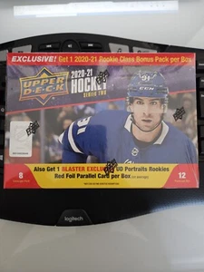 2020 21 Upper Deck Hockey Series 2 Factory Sealed Brand New Mega Box NHL - Picture 1 of 2