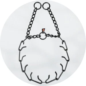 Collar de clavija Herm Sprenger 3,2 mm negro acero inoxidable Ultra Plus fácil de poner - Imagen 1 de 4