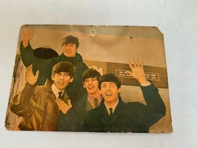 THE BEATLES unsignierte Autogrammkarte 10x14 TOP Rarität - Bild 1 von 2