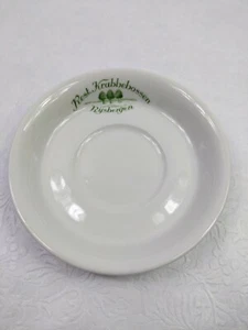 Restaurant KRABBEBOSSEN RYSBERGEN 5,5" Porzellan Teller Made in Holland - Bild 1 von 5