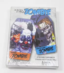 Zeven Card Zombie Game divertido juego de cartas familiar estrategia, engaño y ghoul NUEVO - Imagen 1 de 3