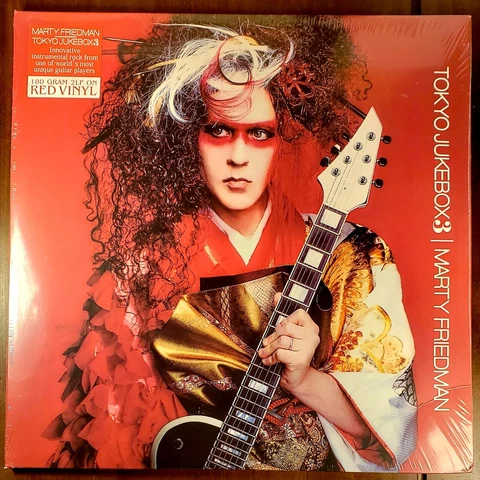 MARTY FRIEDMAN 'TOKYO JUKEBOX 3' LP MEGADETH NEW RED COLORED 180 GRAM 2LP VINYL Cover