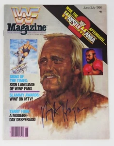 Hulk Hogan WWE Signed Autograph Auto WWF Magazine June 1986 6/86 BAS JSA - Picture 1 of 6