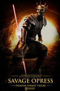 STAR WARS - SAVAGE OPRESS 1/4 PREMIUM FORMAT FIGUR STATUE SIDESHOW - NO HOT TOYS - Bild 1 von 17