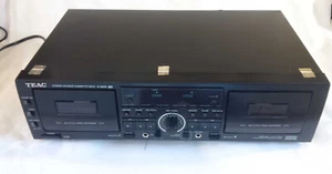 ~* TEAC W-865R Stereo Auto Reverse  DOUBLE CASSETTE Deck Recorder - GREAT!!!! *~ - Picture 1 of 24