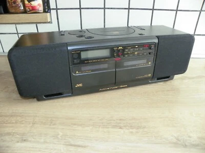 Vintage 90s BoomBox JVC RC-B1 Ghettoblaster Radiorecorder Japan - For collector! - Bild 1 von 4