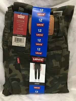 Levi’s Boys Youth Pull-On Waistband Cargo Jogger  Stretch Camp New U pick Sizes - Image 1 of 3