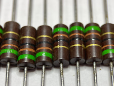 NOS 10 pcs. 51 Ohm 1 Watt 5% Carbon Composition Resistors