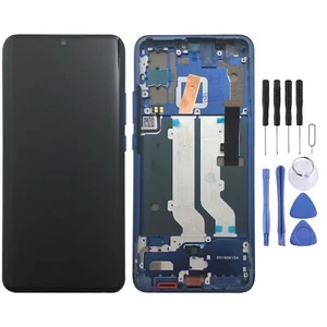 Für ZTE Axon 10 Pro OLED Display LCD Touch mit Rahmen Ersatz Reparatur Blau Neu - Zdjęcie 1 z 2