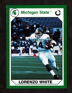 LORENZO WHITE 1990 Collegiate Collection #86 MICHIGAN STATE SPARTANS - *02 - Picture 1 of 2