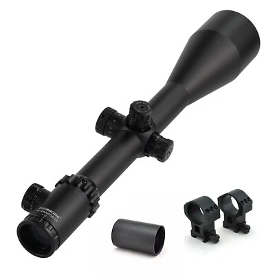 Mira para rifle Visionking 4-48x65 ED retícula mira telescópica militar anillo Picatinny parasol Foto 1 de 4