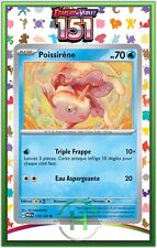 Poissirène - EV3.5:151 - 118/165 - Carte Pokémon Française Neuve