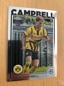 Topps Chrome UEFA 2024/25 - cole campbell - Picture 1 of 1