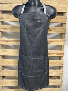 Wendy's Employee Gray Work Apron OS Barco Uniforms Fast Food KG JD - Picture 1 of 5