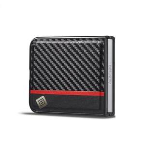 Carbon Fiber Phone Case For Samsung Galaxy Z Flip7 FE Flip6 Flip5 Leather Cover - Picture 1 of 11